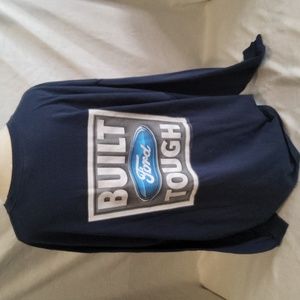 Ford logo built tough long sleeve shirt tshirt 3XL